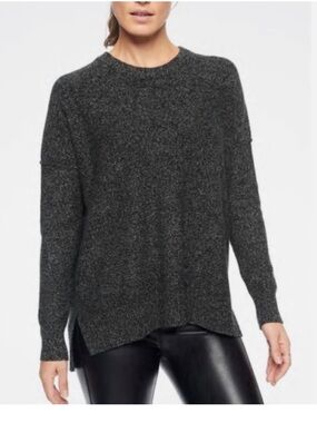 Athleta Perspective Wool Cashmere blend  Crew Sweater size M